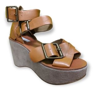 H&M Chunky Wedge Sandals, 8